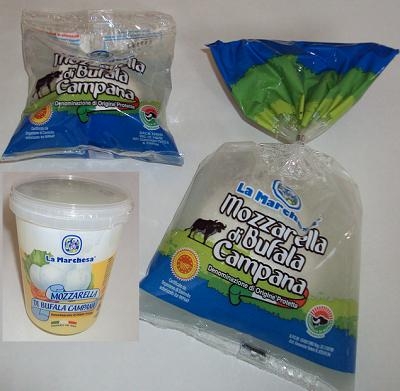 Mozzarella di Bufala dop.