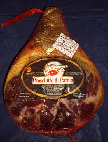 Prosciutto crudo Parma dop. disossato
